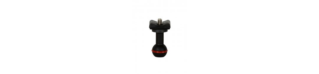 1-inch Ball Mount Adapter for Lights With M8 Screw