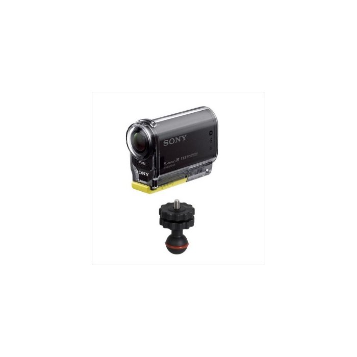  1-Inch Ball Mount with 1/4-20 UNC Male Threaded for Cameras