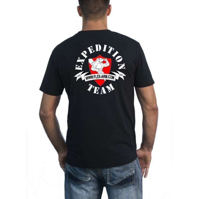 Unisex Cotton T-Shirt FLEX-ARM Expedition Team