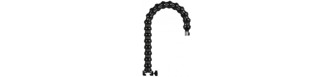 Brazo Flexible con Soporte para Action Camera GoPro Base T-Connector Long 48 cm