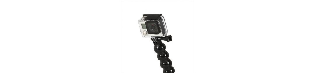 Handle M8 Female Thread with Flex Arm and Action Camera Mount for gopro Length 58 cm