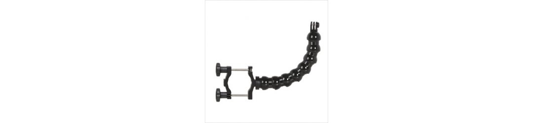 Clamp Roll Bar Mount with 3/4 Flex Arm Base