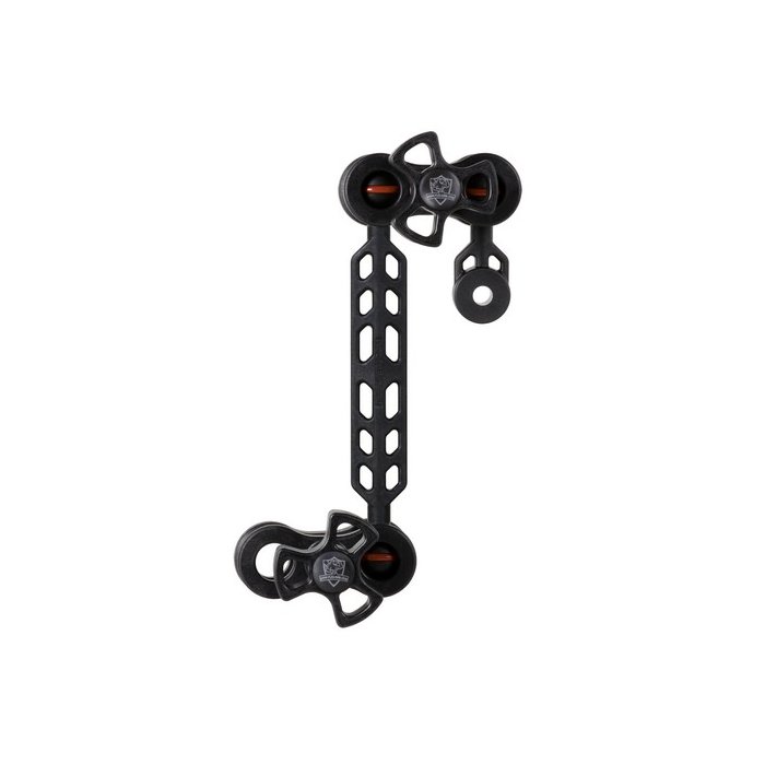 Plastic Carbon Arm with Double 1-inch Ball  length 18 cm