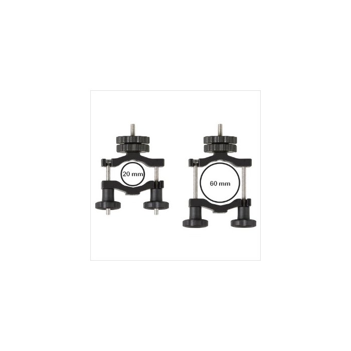 Clamp Roll Bar Mount for Cameras With 1/4-20 Unc