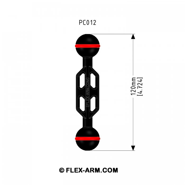 Plastic Carbon Arm Set YS Mount Adapter