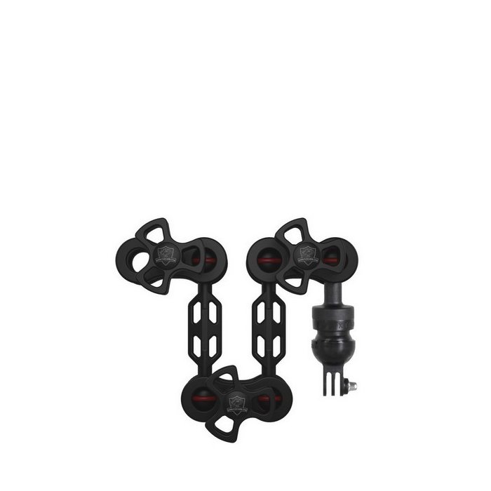 Kit Brazos Plastic Carbon 12-12 Adaptateur GoPro e Foco Qudos