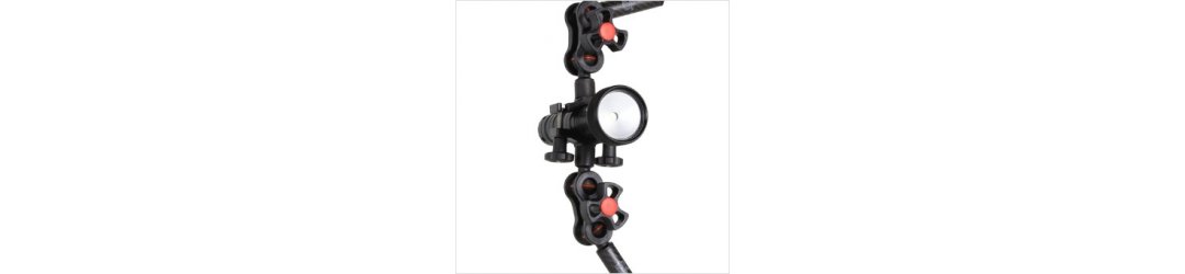 Universal Light Mount With Double 1 Inch Ball 25 mm