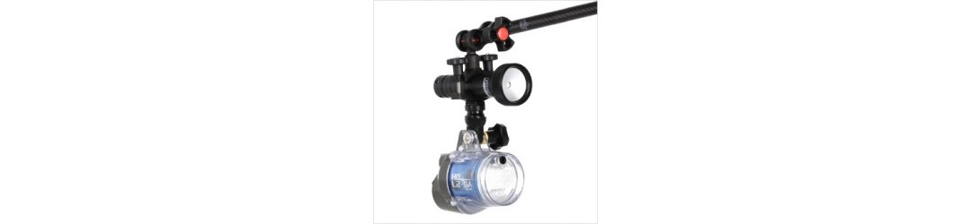 1-inch ball with Ys-Adapter for Underwater Flash and Light