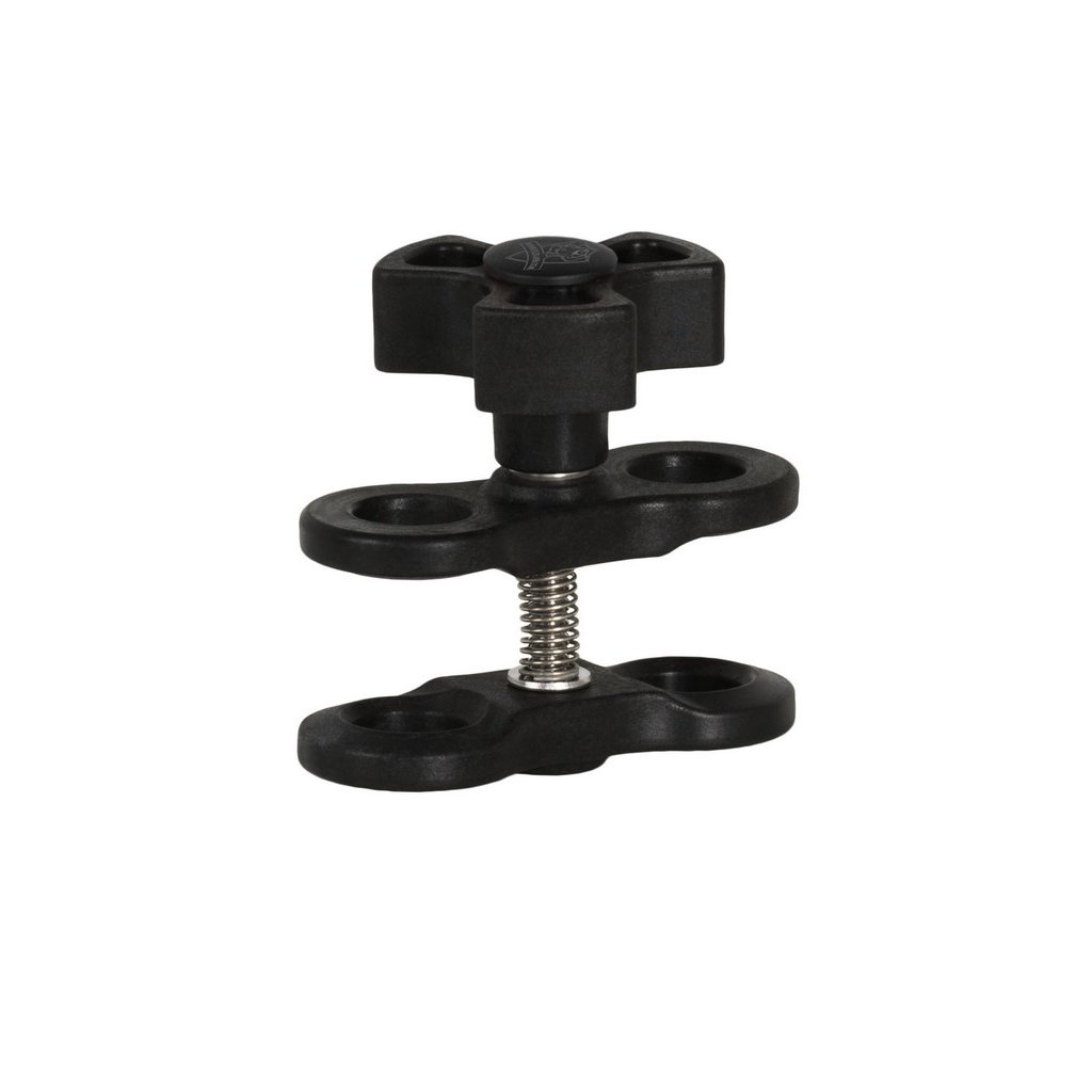 Pinza Para Brazo de Rotula 25 mm Tapon Color Negro