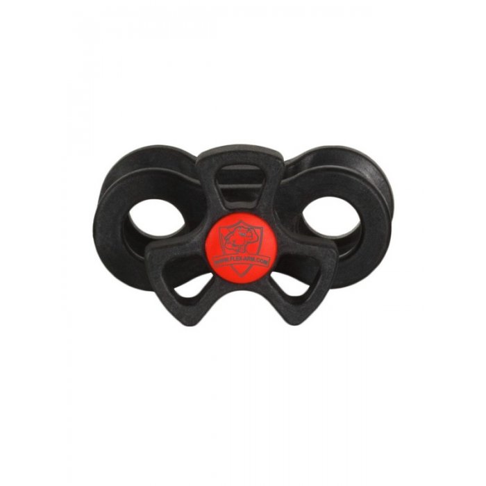 Clamp for Ball Joint Arm Systems with 1-Inch Ball Black-Red