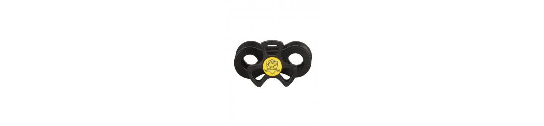 Clamp for Ball Joint Arm Systems with 1-Inch Ball Black-Yellow