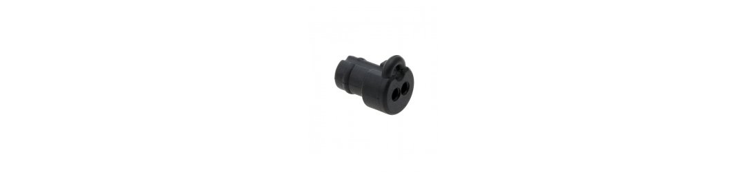 Inon Double Hole Rubber Bush for Fiber Optics