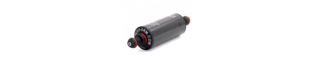 CARBON FIBER FLOAT ARM 60 MM WITH DOUBLE 1-INCH BALL LENGTH 20 CM BUOYANCY 250 G