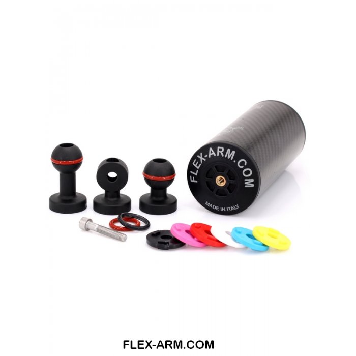 CARBON FIBER FLOAT ARM 60 MM WITH DOUBLE 1-INCH BALL LENGTH 20 CM BUOYANCY 250 G
