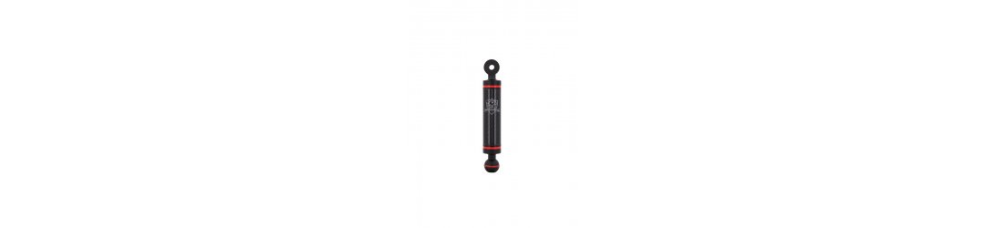 Carbon Auftriebs Blitzarme 30 mm mit Ys-bj Adapter und Kugeln 25 mm Länge 18 cm Buoyancy 0 g