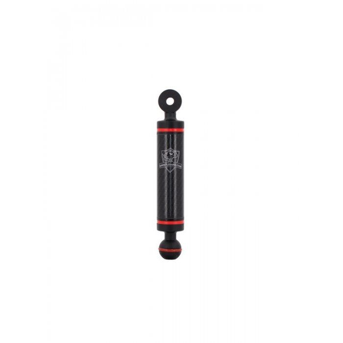 Brazo en Fibra de Carbono Bola 25 mm y Conexión Ys Long 18 cm Flotabilidad 0 g