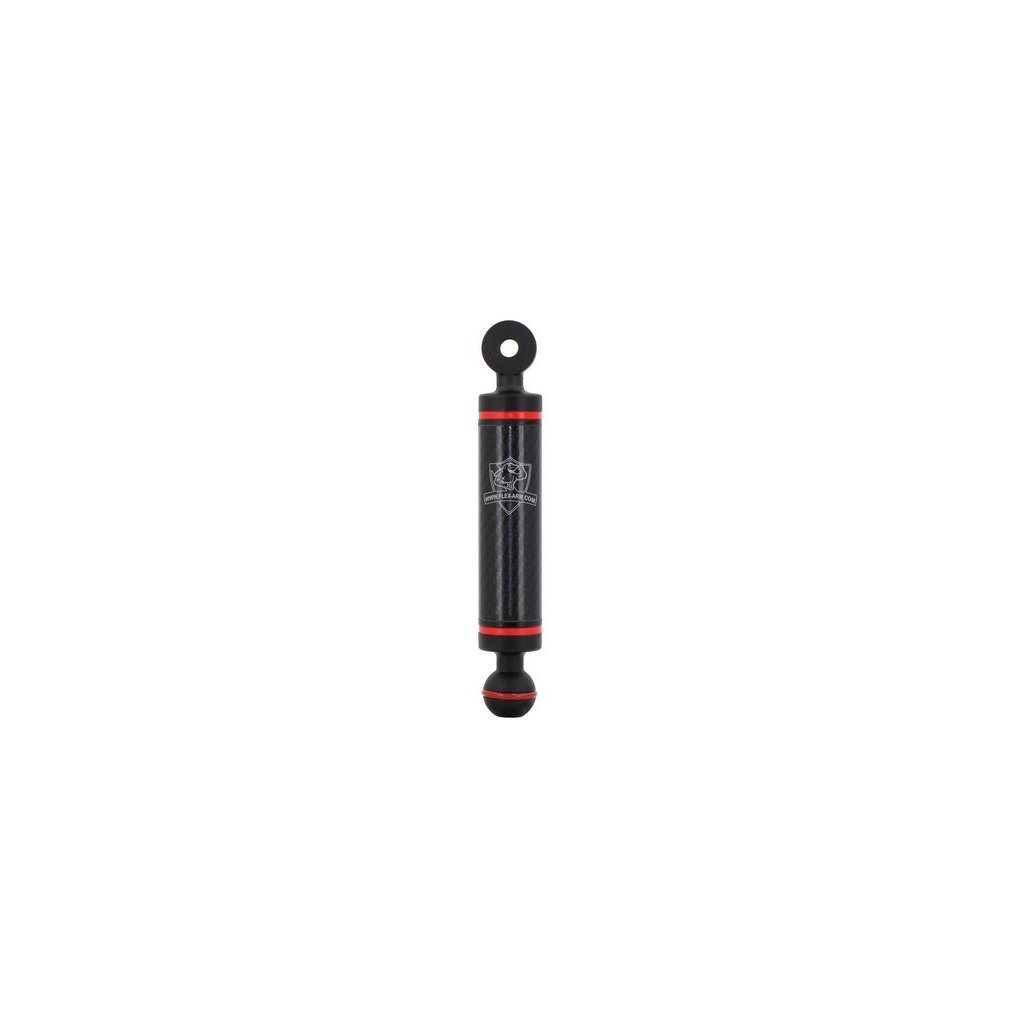 Carbon Fiber Arm 30 mm with 1-Inch Ball and Ys Mount Length 18 cm Buoyancy 0 g