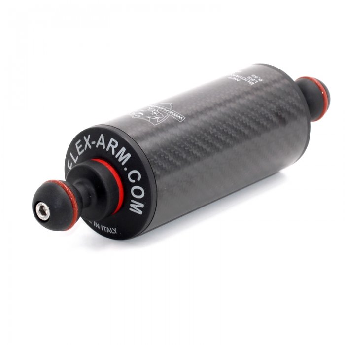 CARBON FIBER FLOAT ARM 60 MM WITH DOUBLE 1-INCH BALL LENGTH 25 CM BUOYANCY 360 G