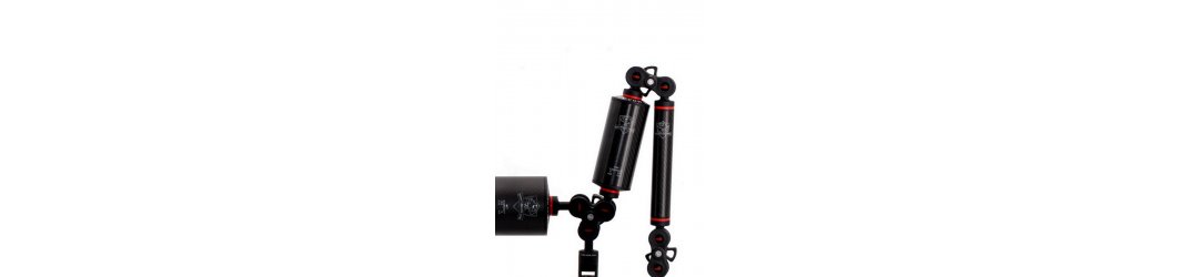 CARBON FIBER FLOAT ARM 90 MM WITH DOUBLE 1-INCH BALL LENGTH 15 CM BUOYANCY 410 G