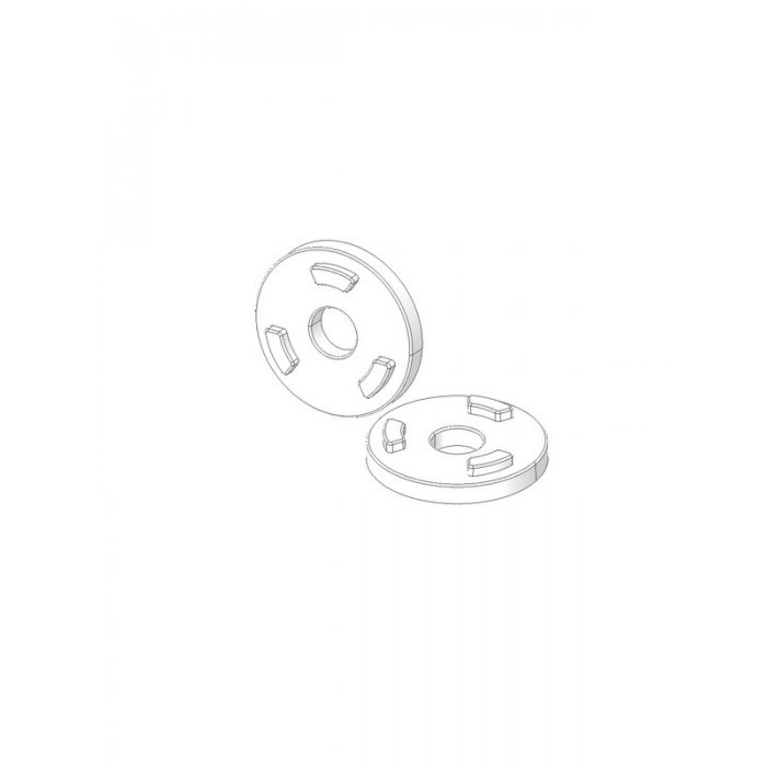 Rondelles Anti-Rotation de Couleur Blanc