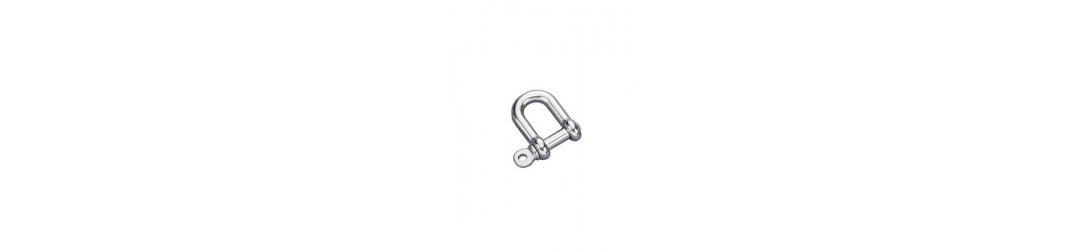 Stainless D Shackle 4mm A4-AISI 316