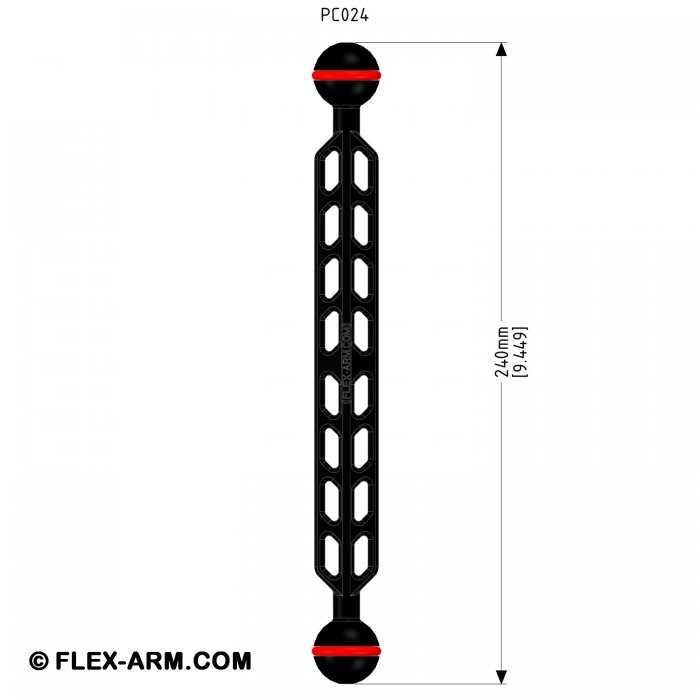 Carbon Fiber Float Arms set 360-PC24