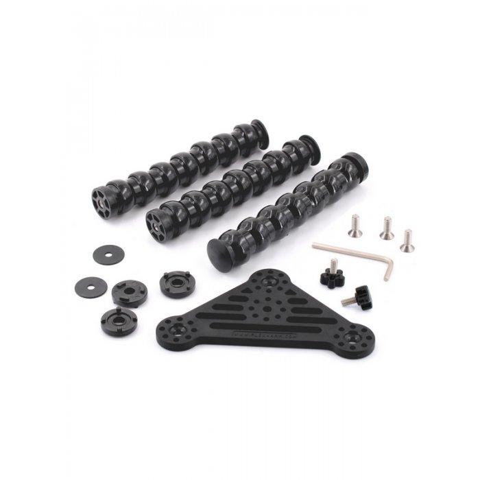 Underwater tripod with flexarm