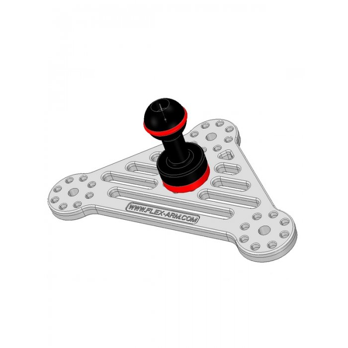 1-INCH BALL WITH 1/4-20 UNC FEMALE THREAD for tripod 