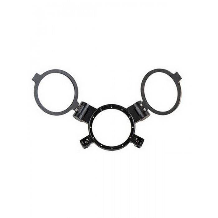 Double Flip Lens Holder for M67 threaded 