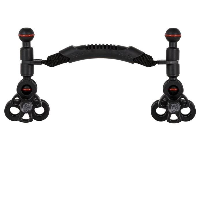 Asa de Trasporte en Pvc y Cordura con 4 Bolas 25 mm y Pinza Triple