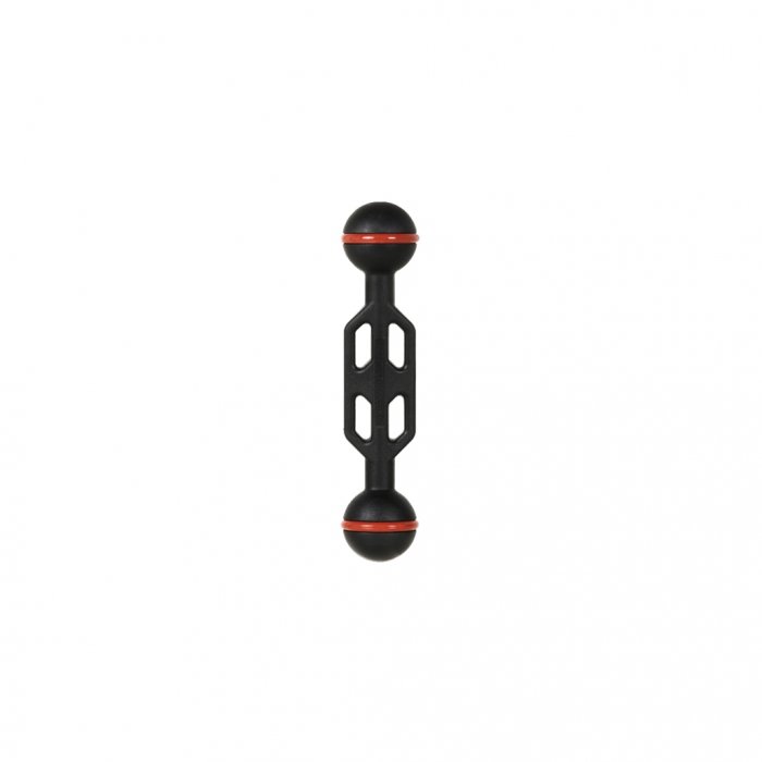 Plastic Carbon Brazo Doble Bola 25 mm Long 12cm