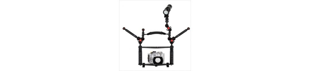 Carrying Handle With Double 1-inch Ball and 2 Triple Clamp