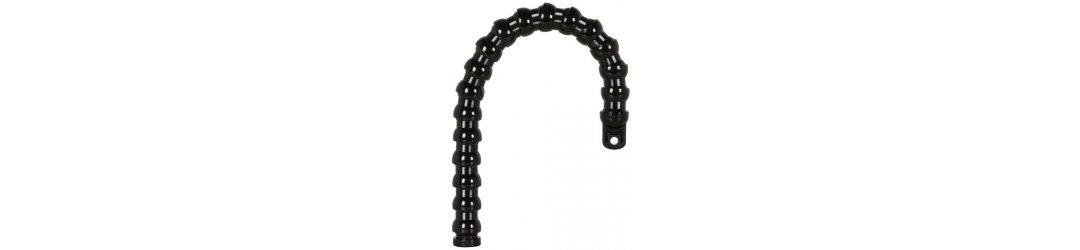 Bras Flexible avec Terminaison YS Embase M8 Femelle Long 45 cm