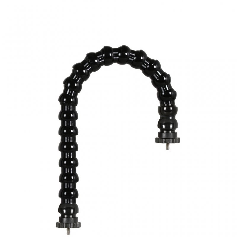 Flexible Arm With Double 1/4 Tripod Screw with Flange Disc Female Thread 45 cm