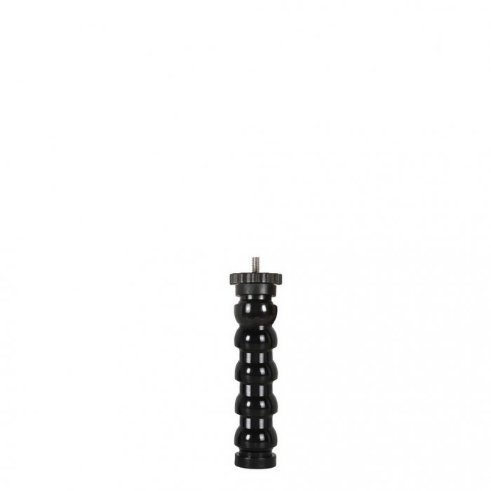 Flexible Arm With 1/4 Female Threaded Bolt and 1/4 Tripod Screw with Flange Disc Female Thread 14 cm