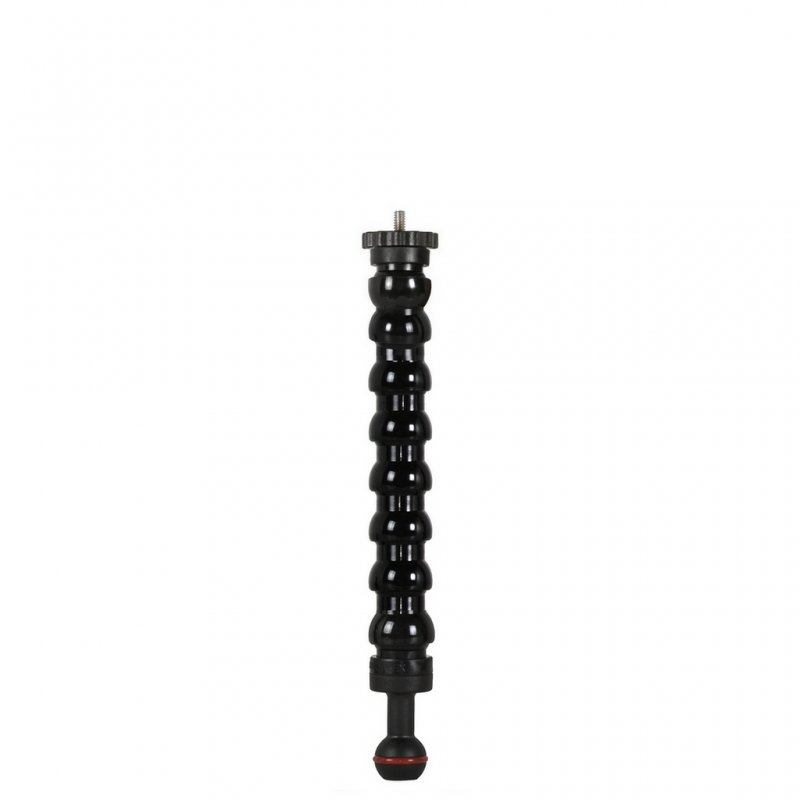 Flexible Arm With 1-Inch Ball and 1/4 Tripod Screw with Flange Disc Female Thread 25 cm