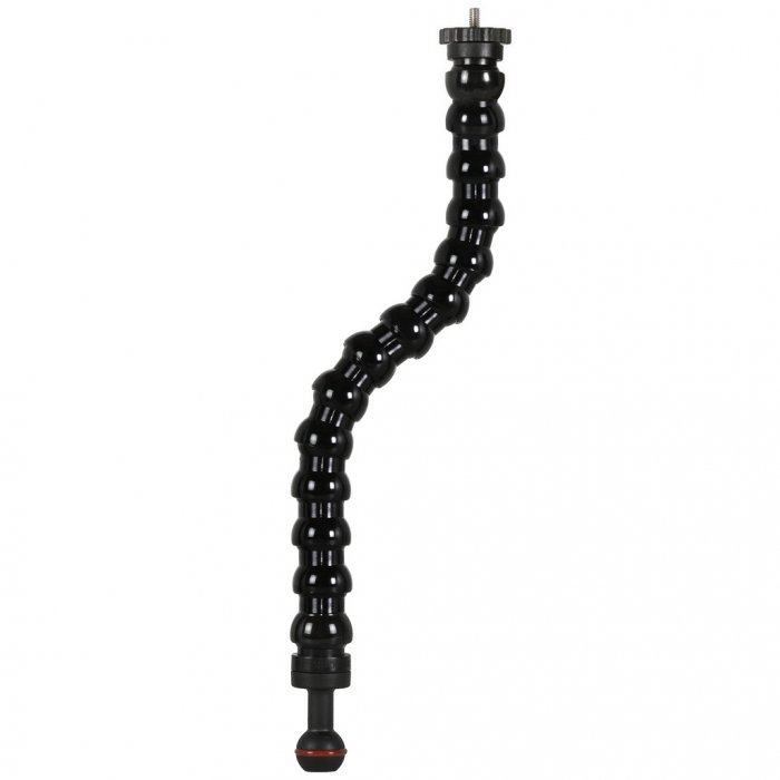 Flexibler Gelenkarm mit Kugel 25 mm und Außengewinde 1/4-20 UNC Stativ mit Fotostativ Scheibe Lange 40 cm