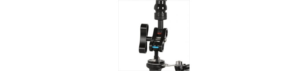 1-INCH BALL WITH FLEX ARM AND YS MOUNT LENG 50 MM