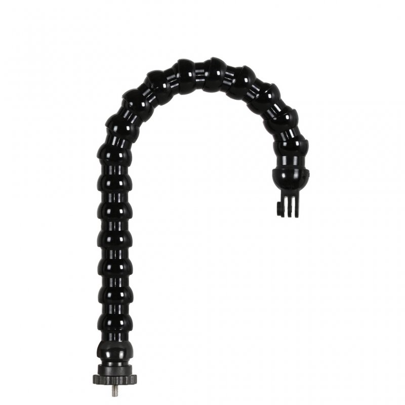 Brazo Flexible con Soporte Action Camera GoPro DJI Osmo Rosca Macho 1/4 Unc con Arandela de Seguridadde Trípode Long 45 cm