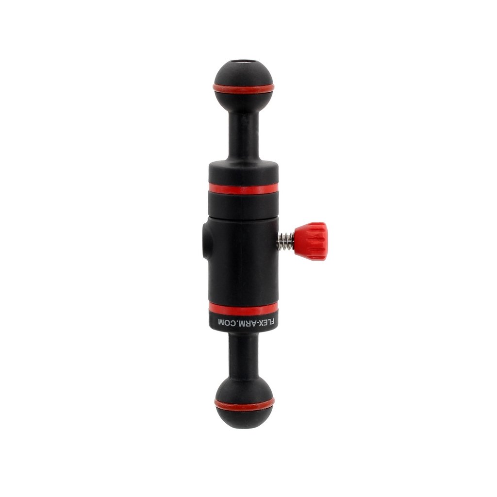 Brazo Doble Bola 25 mm con Zafado Rápido Largo 160 mm