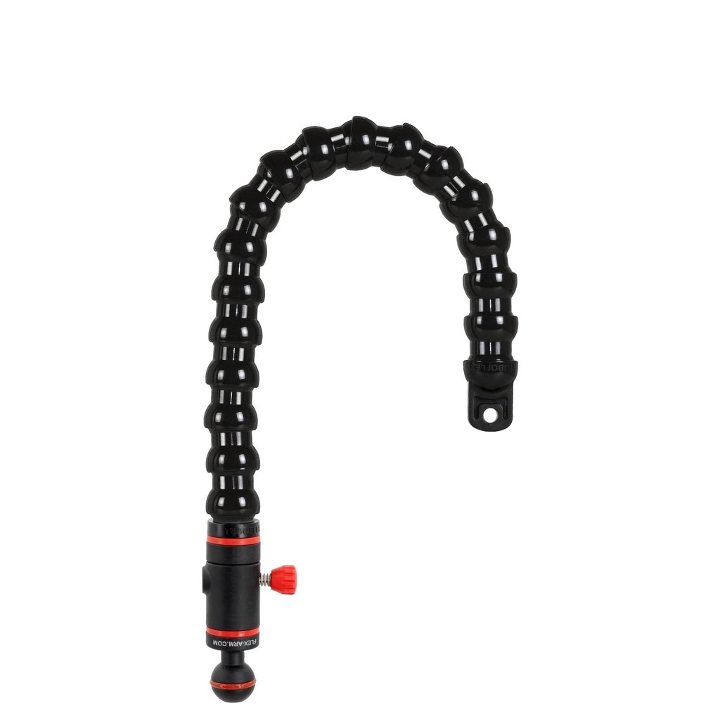 Brazo Flexible con Zafado Rápido Bola 25 mm y Adaptador YS 54 cm