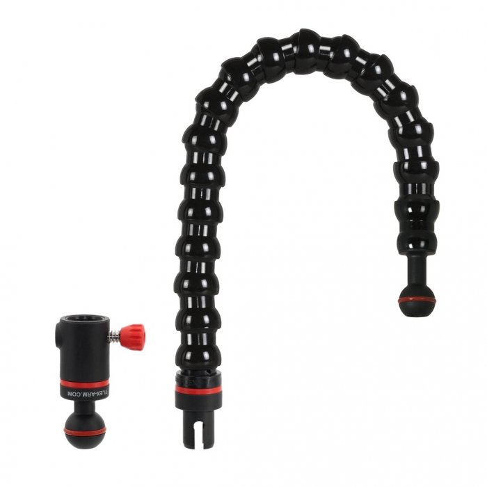 Flexarm mit Schnellverschluss von Kugeln 25 mm Läng 59 cm