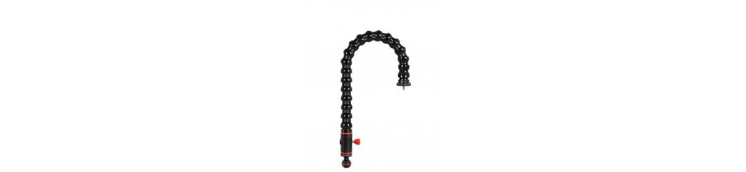 Flexible Arm With Quick Release 1-Inch Ball and 1/4 Tripod Screw with Flange Disc Leng 54 cm