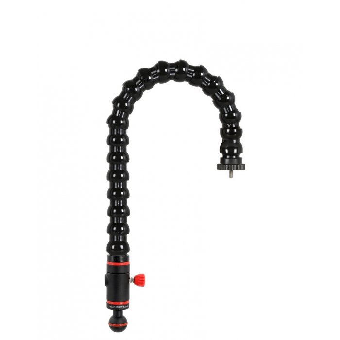 Flexibler Gelenkarm mit Schnellverschluss Kugel 25 mm und Außengewinde 1/4-20 UNC Stativ mit Fotostativ Scheibe Lange 54 cm