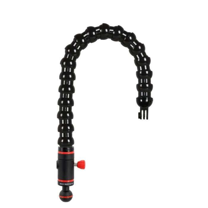 Brazo Flexible Zafado Rápido Bola 25 mm con Soporte Action Camera para GoPro Largo 54 cm