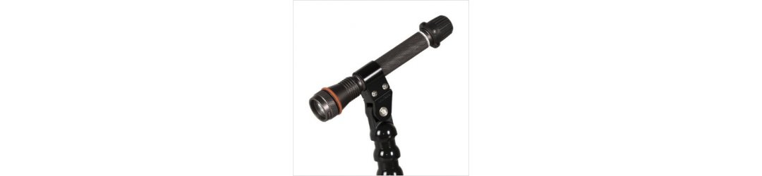 Handle with Flex Arm YS-Mount and M8 Female Thread Length 46 cm