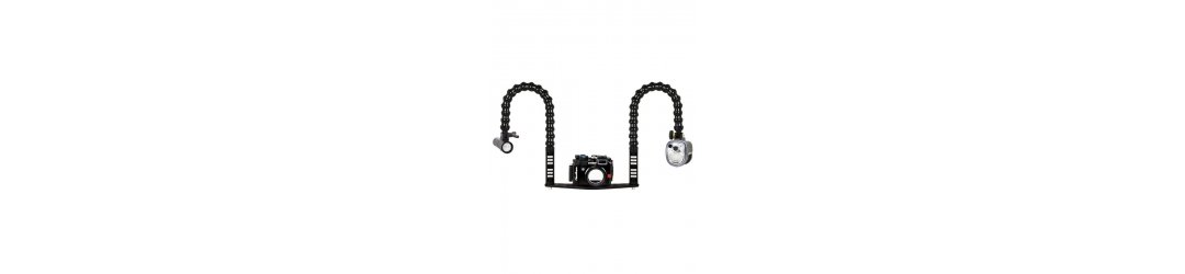 Handle with Flex Arm YS-Mount and M8 Female Thread Length 58 cm