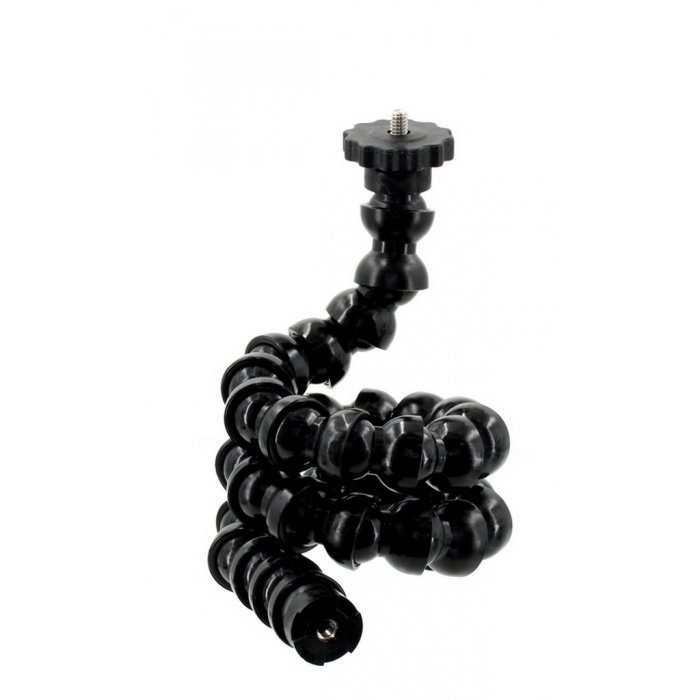 Brazo Flexible 1/2 Rosca Hembra M8 y Rosca Macho 1/4 Unc con Arandela de Seguridadde Trípode Long 68 cm