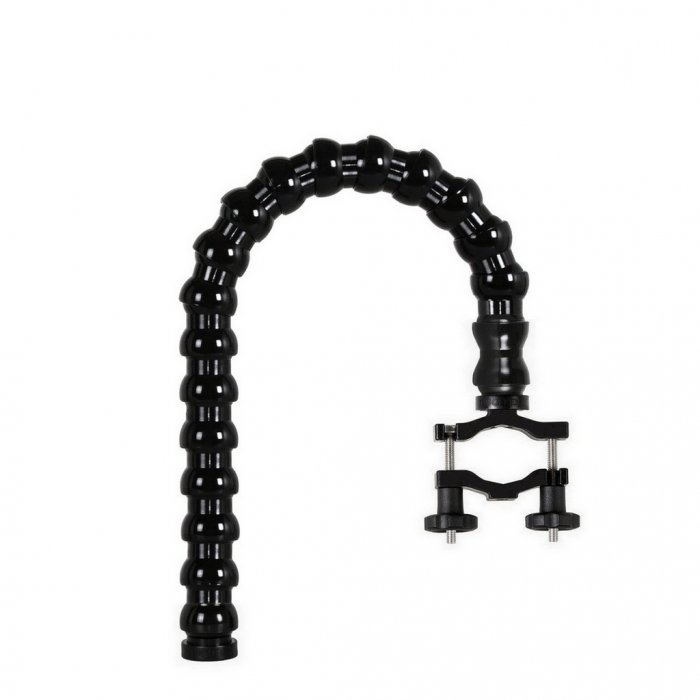 Bras Flexible avec 1/4-20 UNC Femelle et Collier de Serrage - 45 cm