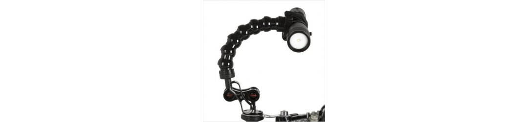Flex Arm With Universal Lights Adapter with 1-inch Ball Length 50 cm